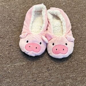 Pink Piggy Slippers